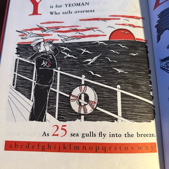 Collectors Edition1955 Children’s book”ABC and 123” - Picture 2 of 4